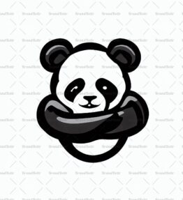 Umarmung eines Pandababys